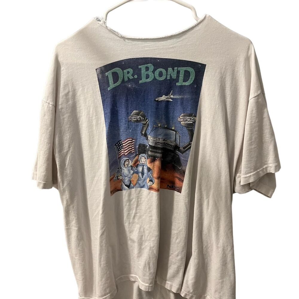 Hanes Men's White and Cream T-shirt